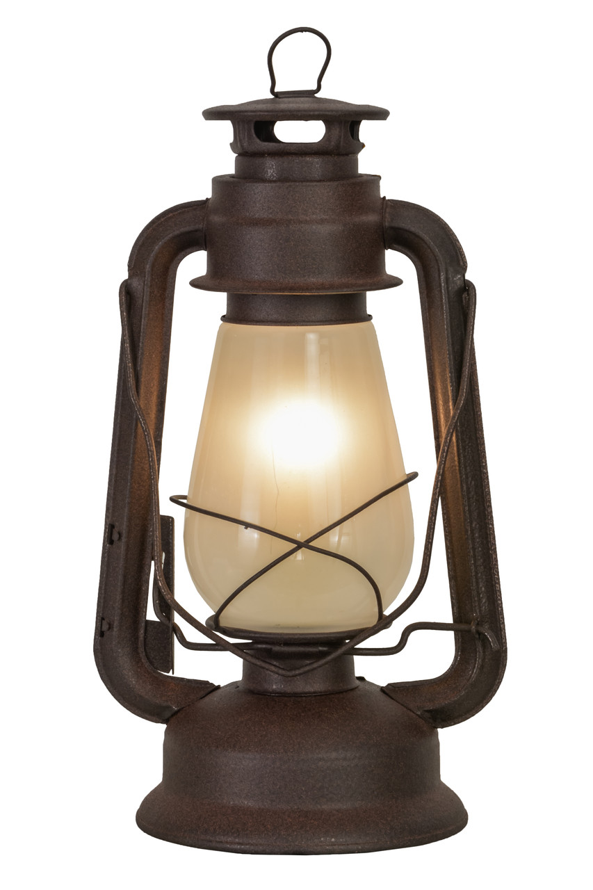 miner lantern table lamp