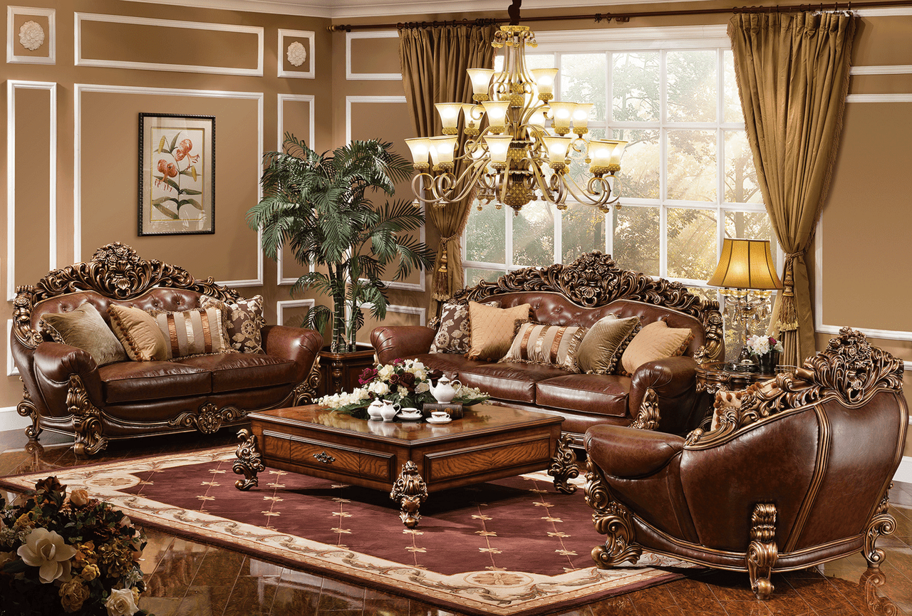 Queen Victoria Bronze Living Room