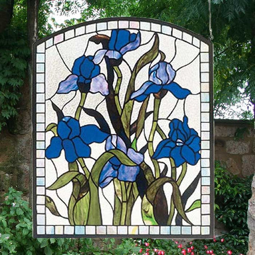 Iris Stained Glass