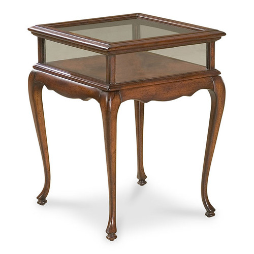 Benton Curio Table in Cherry