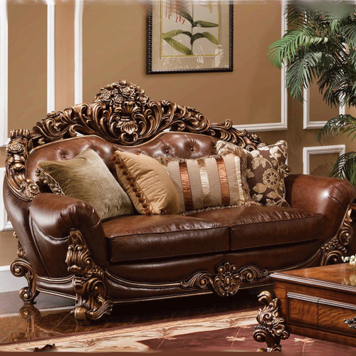 Queen Victoria Bronze Loveseat