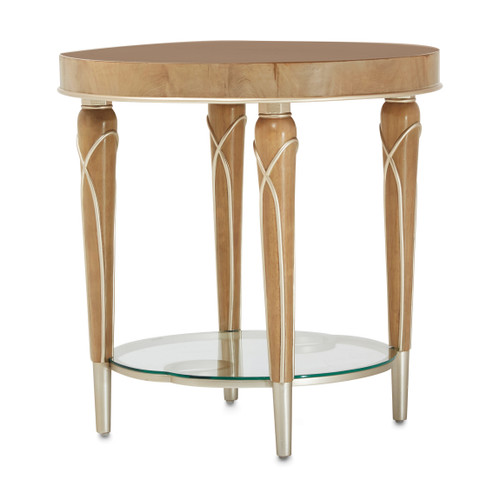 Armande Caramel End Table 