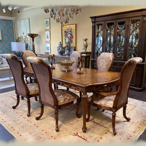 Belmont Cognac Dining Table