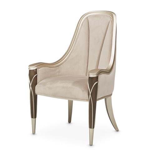 Armande Hazelnut Arm Chair