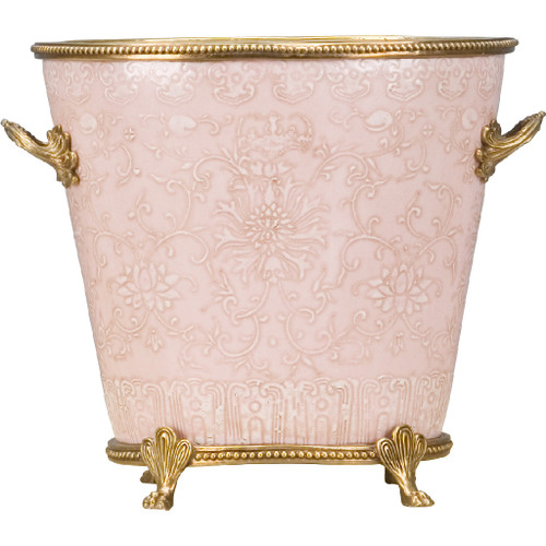 Embossed Blush Planter