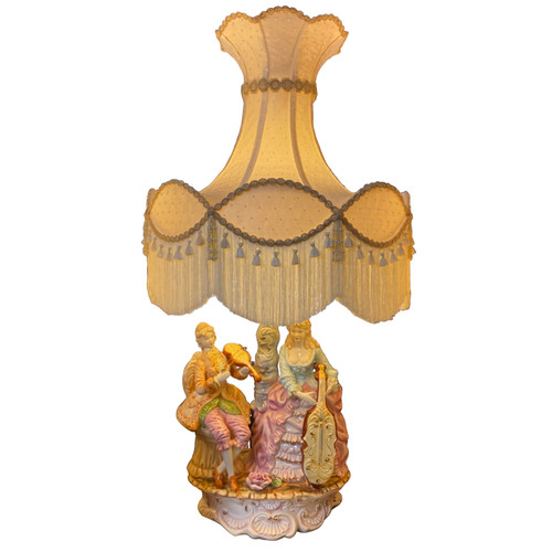 Capodimonte Violin Musicians Lamp