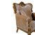 Amunet Gold Accent Chair