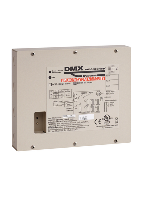 DMX Emergency Bypass Controller