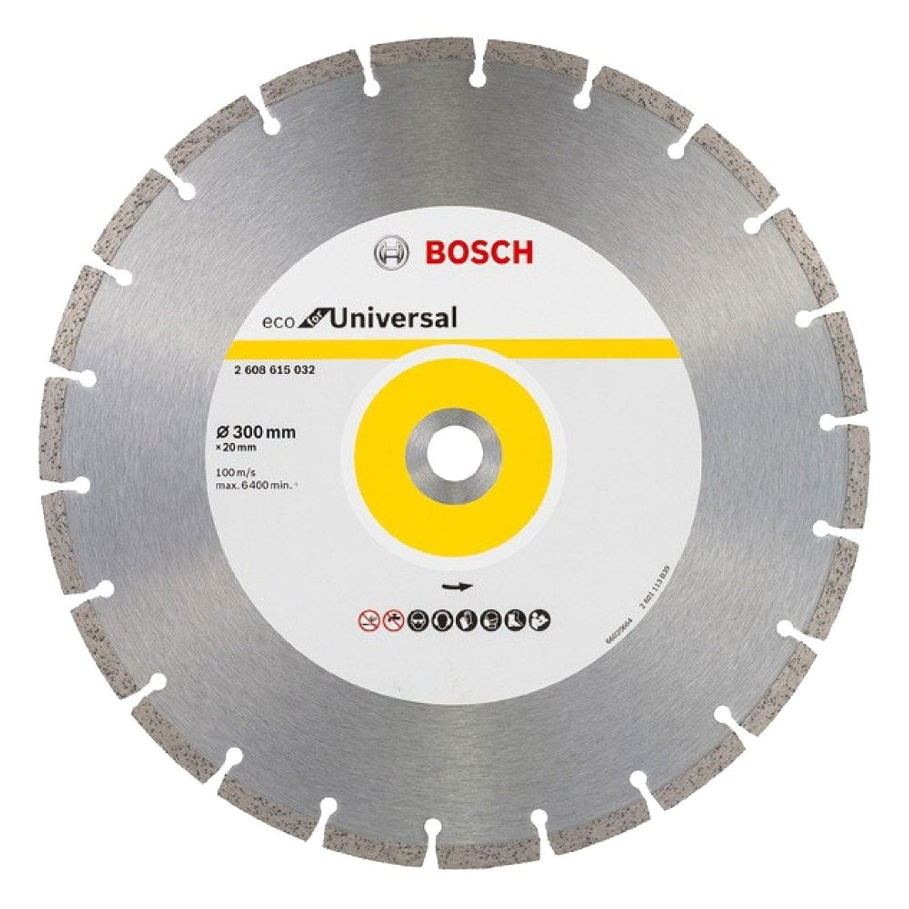 Bosch 12" 300mm Pro Diamond Blade 2608615032 fits Stihl Husqvanra Makita x 2
