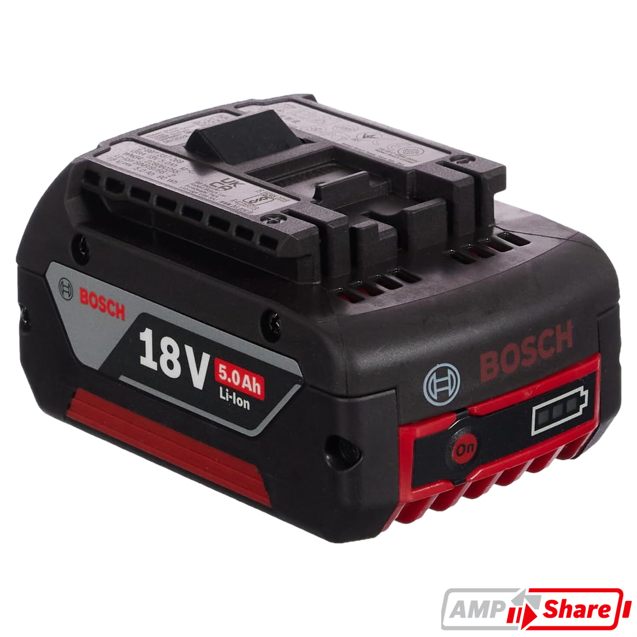 Bosch GBA 18v 5.0ah Li-ion AMPShare Coolpack Battery Pack Genuine- 1600A002U5