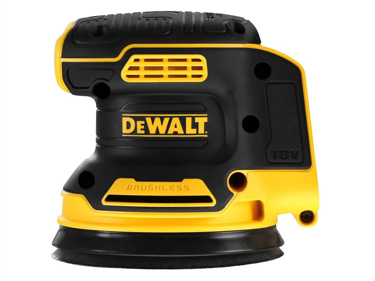 Dewalt DCW210N-XJ Cordless Brushless 18v XR Random Orbital Sander 125mm - Body Only