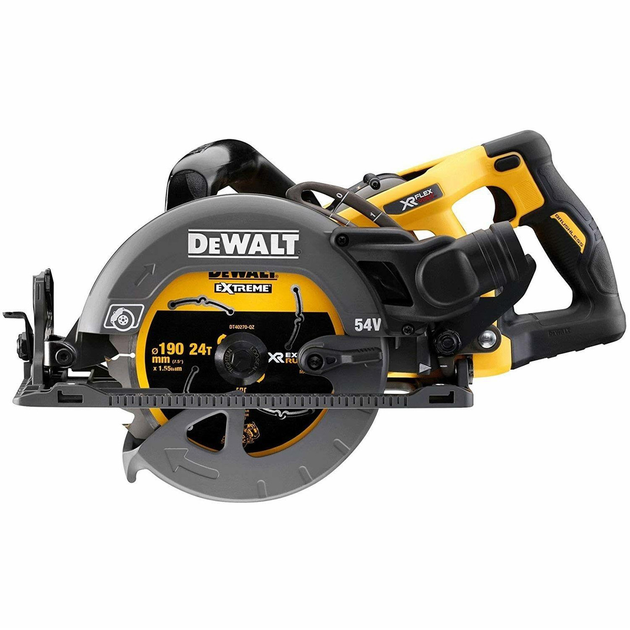 DEWALT DCS577T2 FlexVolt XR High Torque Circular Saw 18/54V 2 x 6.0/2.0AH Li-ion