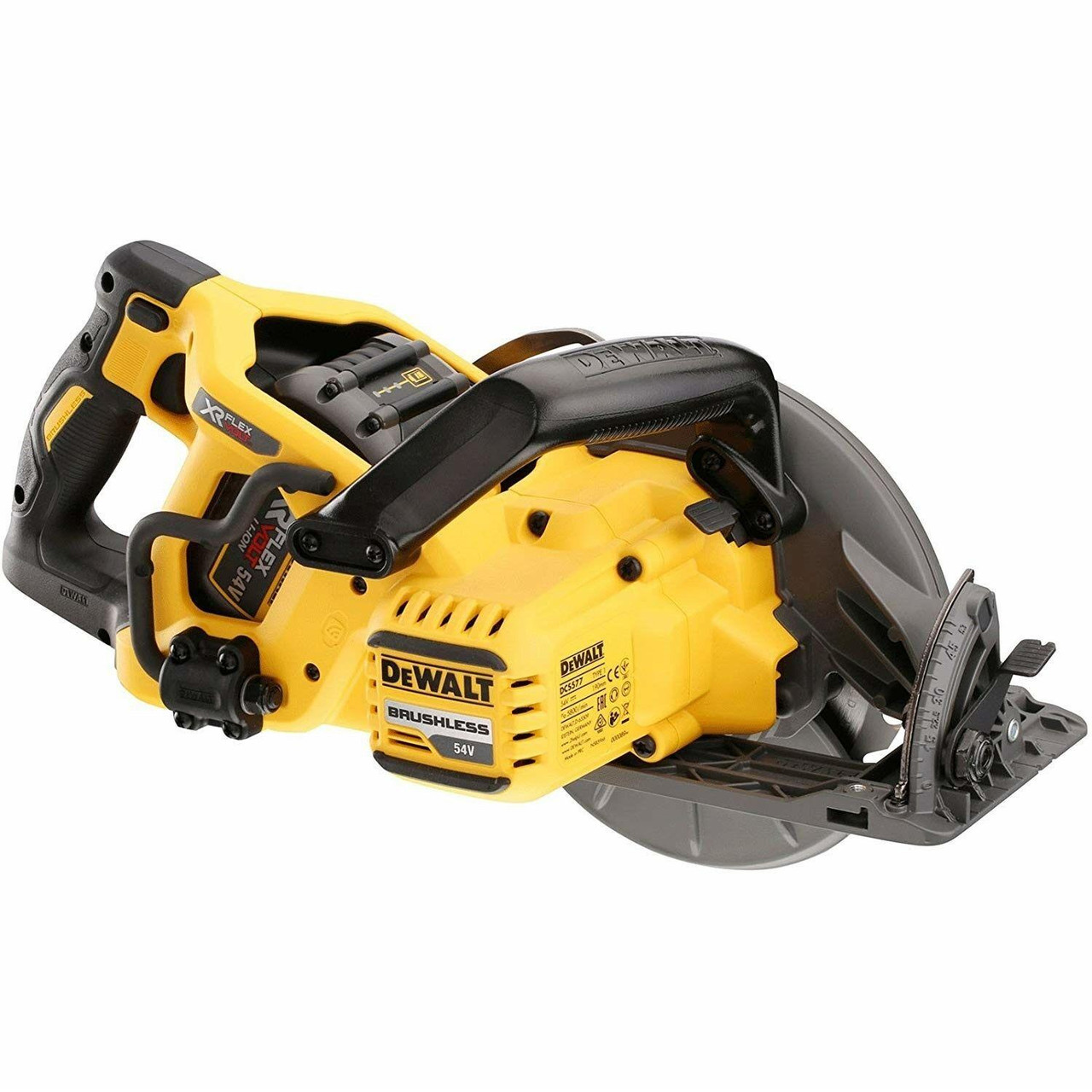 DEWALT DCS577T2 FlexVolt XR High Torque Circular Saw 18/54V 2 x 6.0/2.0AH Li-ion