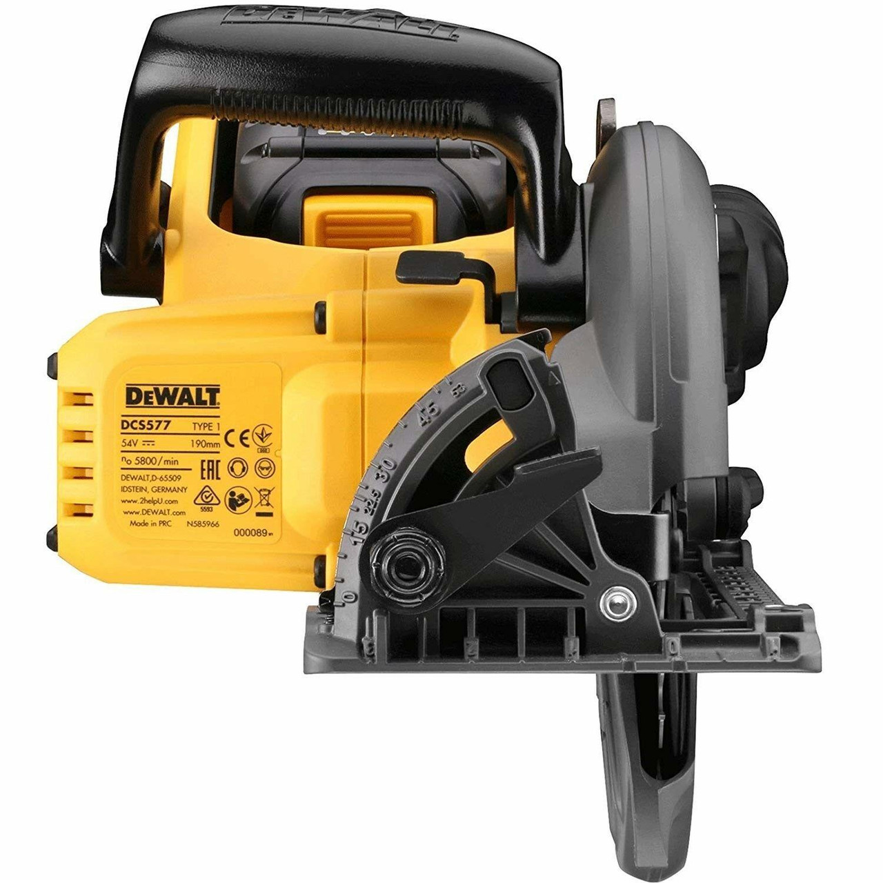 DEWALT DCS577T2 FlexVolt XR High Torque Circular Saw 18/54V 2 x 6.0/2.0AH Li-ion