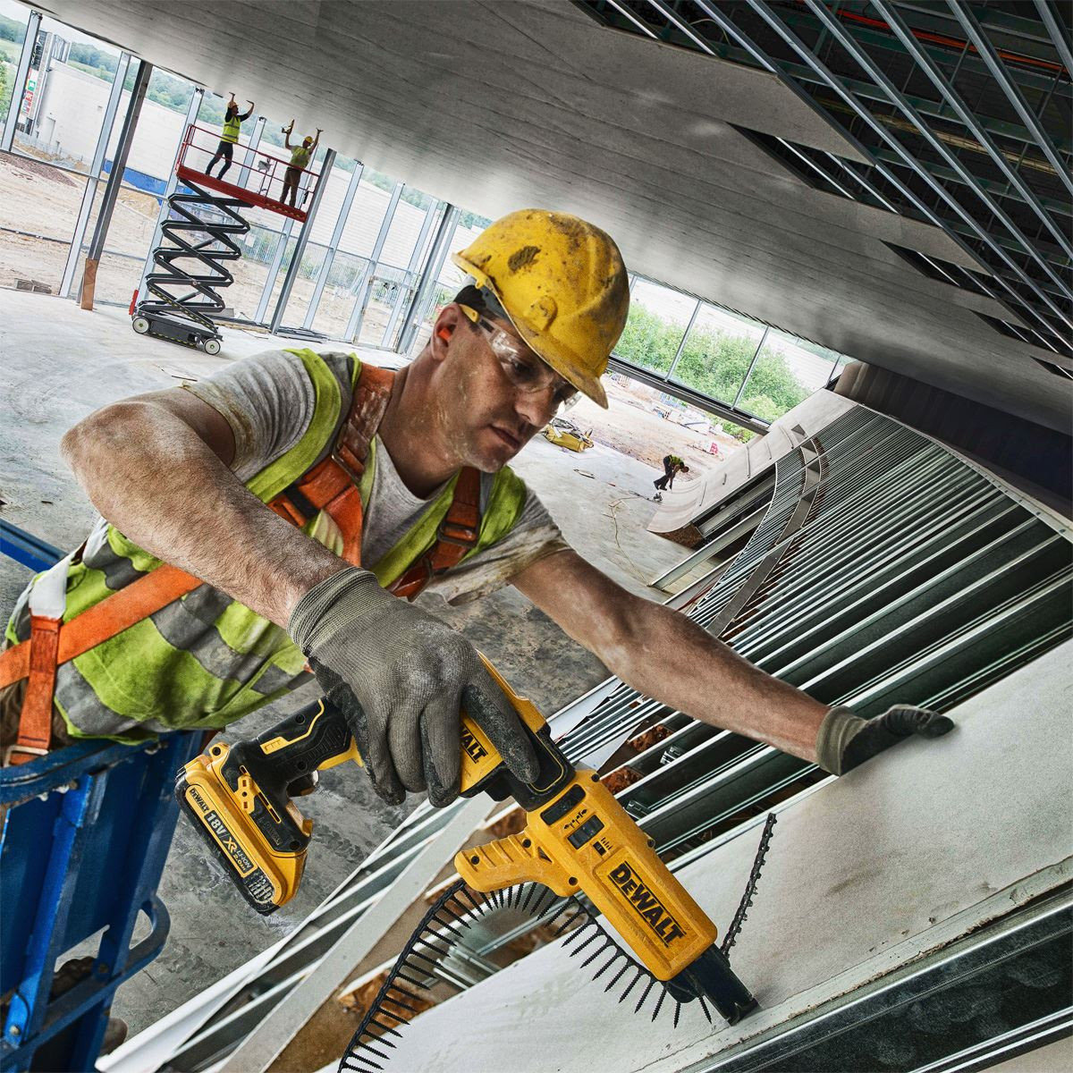 Dewalt DCF620D2K Collated Drywall Screwdriver 18V Cordless Brushless (2 x 2Ah Batteries)