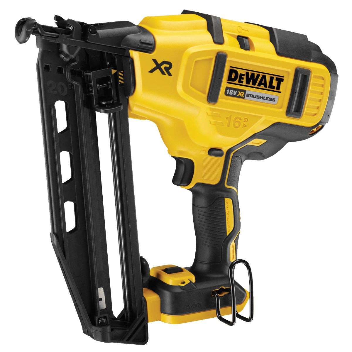 Dewalt DCN660N 18V XR Cordless li-ion Brushless 2nd Fix Nailer 16Ga - Body Only