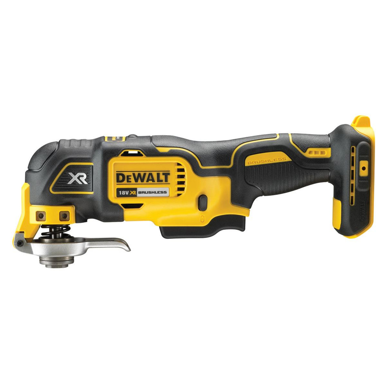 Dewalt DCS355N 18V li-ion Cordless Multi-Tool (Body Only) with T-Stack Box & Accessories