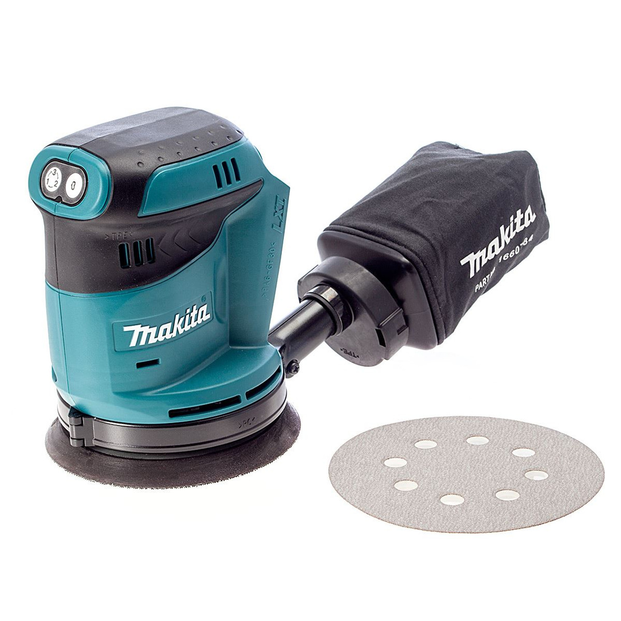 Makita DBO180Z 18v LXT Cordless li-ion 125mm Random Orbit Sander (Body Only)