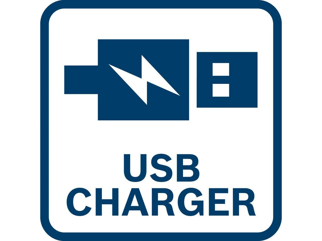 Bosch GAX 18 V-30 12v / 18v Dual Charger With USB Port - 1600A011AA