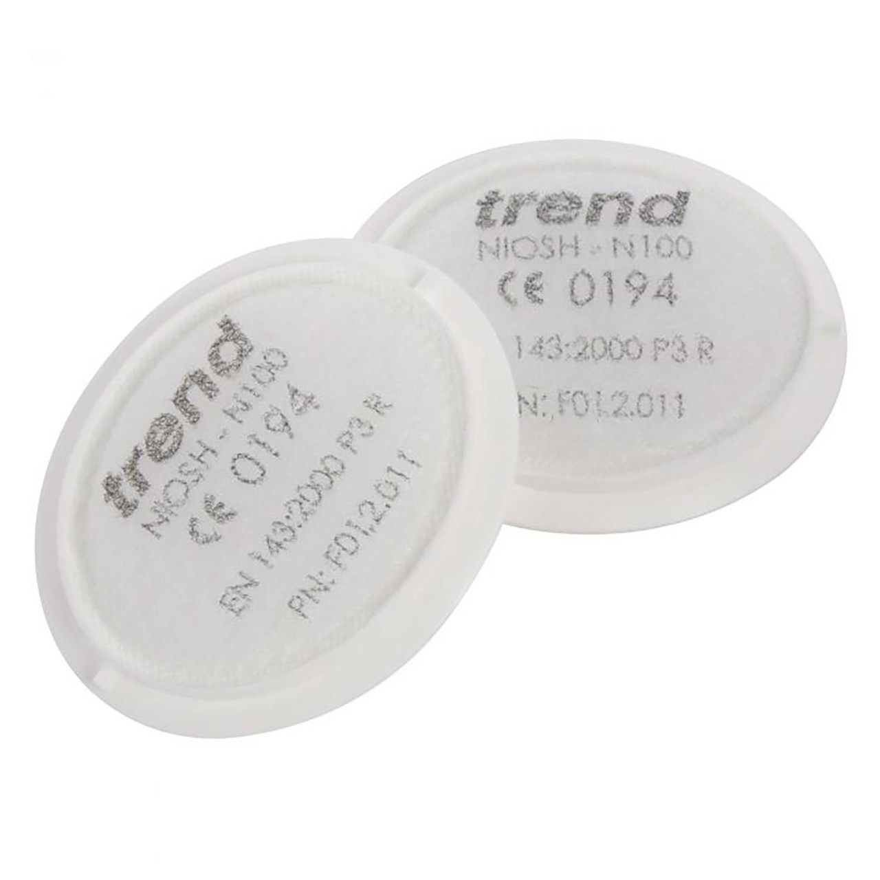 Trend Air Stealth Safety Respirator Half Mask Filters - (Pack of 2) - STEALTH/1