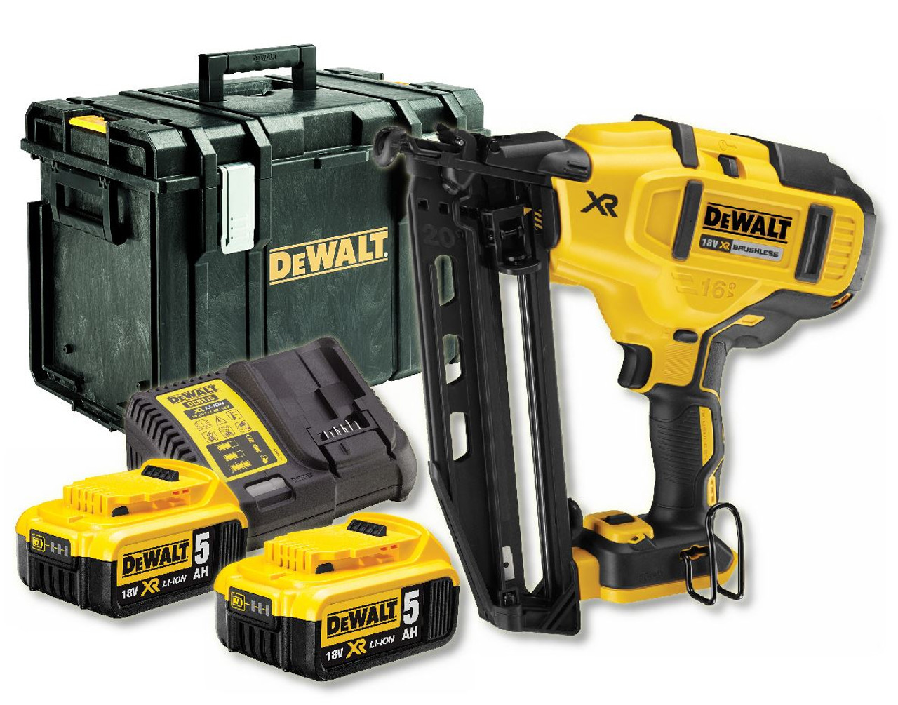 DeWalt DCN660 20V MAX 16-Gauge Cordless Angled Finish Nailer