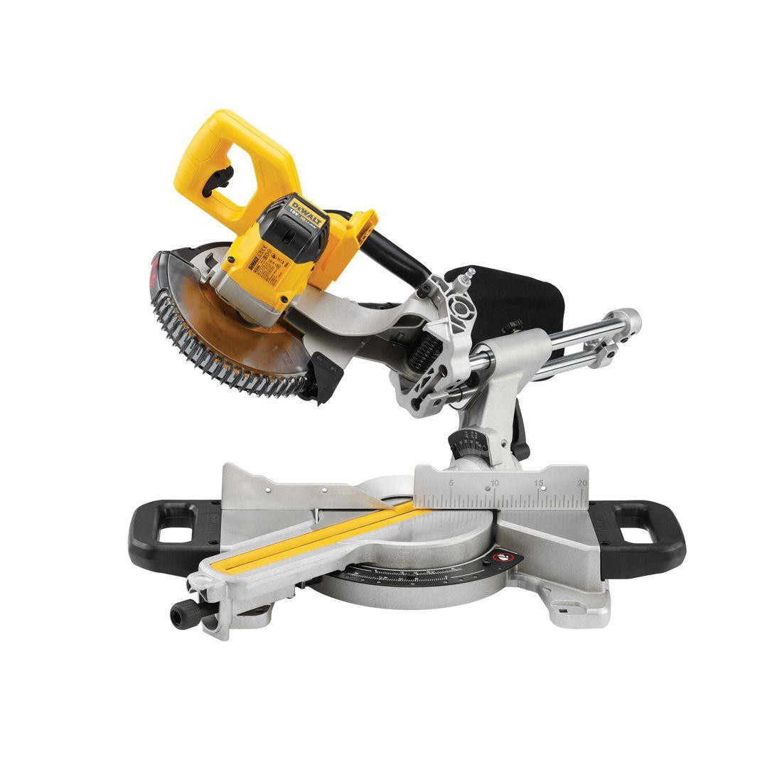 Dewalt DCS365M2 Mitre Saw 18V Cordless 184mm (2 x 4Ah Batteries)