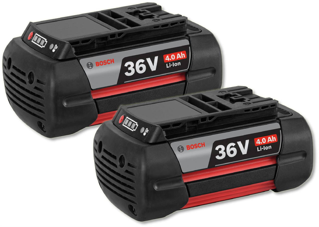 Bosch 36v 4.0ah Li-Ion Battery Pack CoolPack New Genuine UK (Pack of 2)