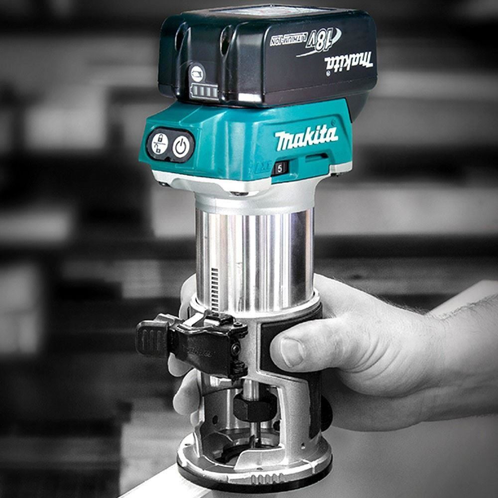 Makita DRT50Z Router/Trimmer 18V Cordless Brushless - Body Only
