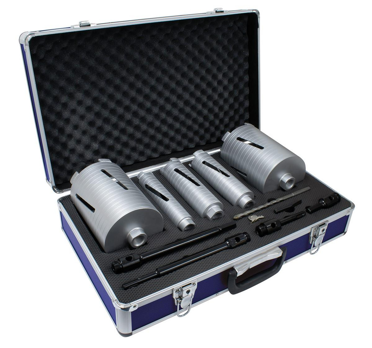 Makita 8406 Diamond Core Drill Rotary and Percussion 240V with 11pc Diamond Core Kit