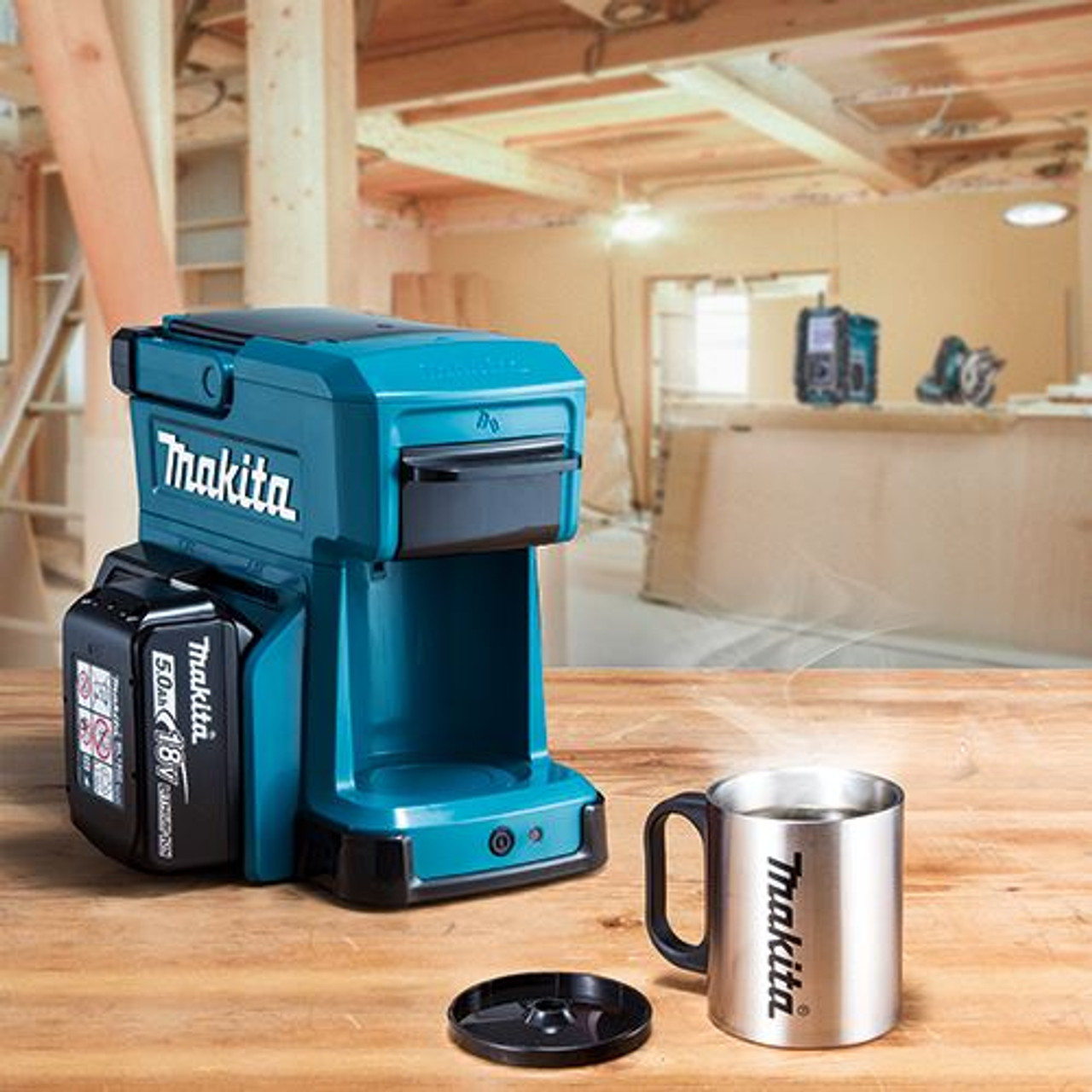 Makita DCM501Z 10.8V-18V Cordless Coffee Maker