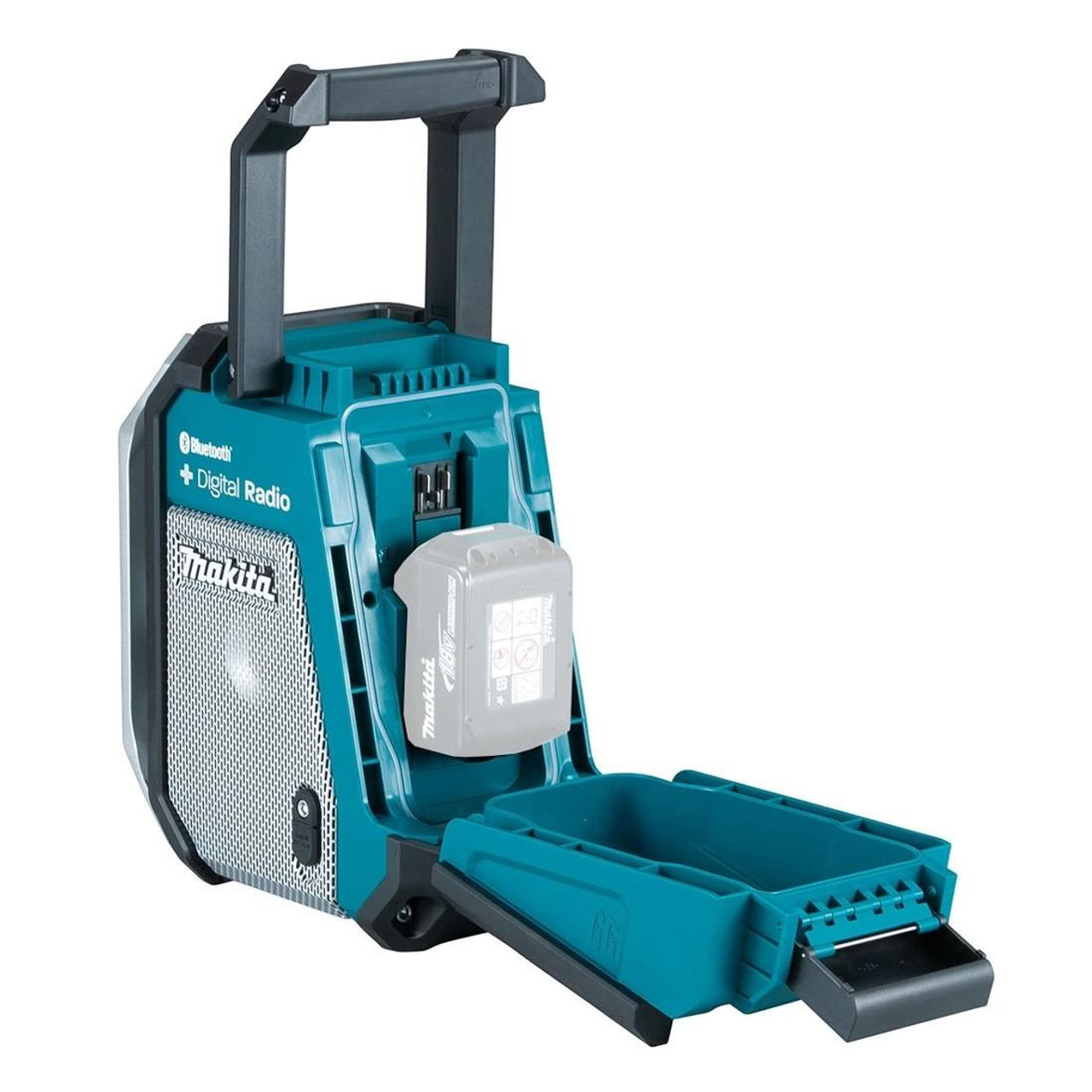 Makita DMR115 10.8V / 18V CXT/LXT Bluetooth & DAB+ Digital Job Site Radio