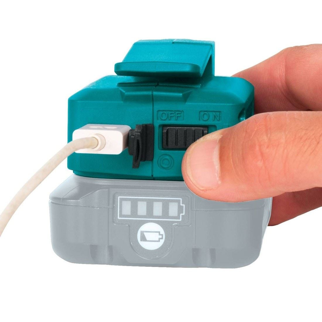 Makita DEAADP06 CXT USB Adaptor For 10.8V Batteries