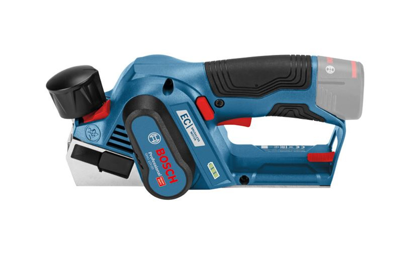Bosch GHO 12V-20 Brushless Cordless Compact Planer 56mm - Body Only