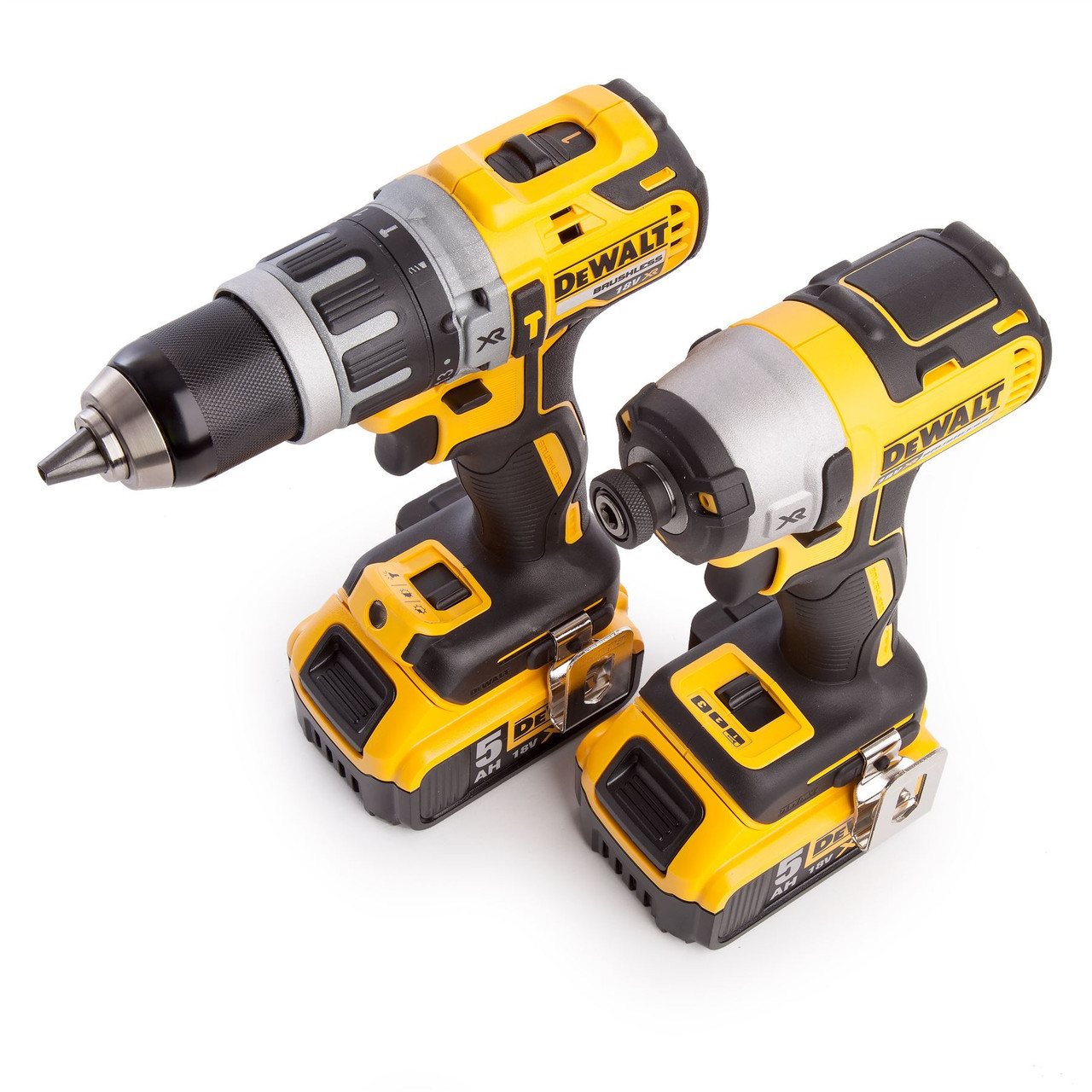 DeWalt DCK266P2 XR Brushless Twin Pack 18V 2 x 5.0Ah Li-ion