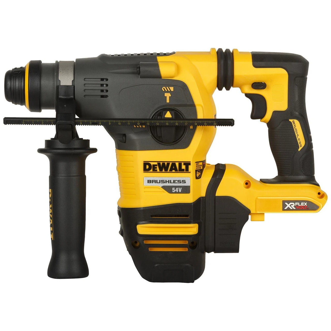 DeWalt DCH333N 54v XR FLEXVOLT Cordless Brushless SDS + Plus Hammer Drill - Body Only
