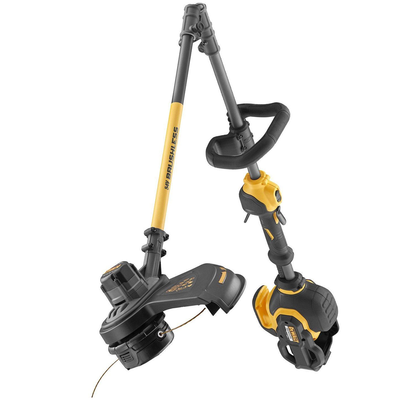 Dewalt DCM5713X1 54 XR Flexvolt Split Shaft String Trimmer (1 x 9.0Ah Battery)