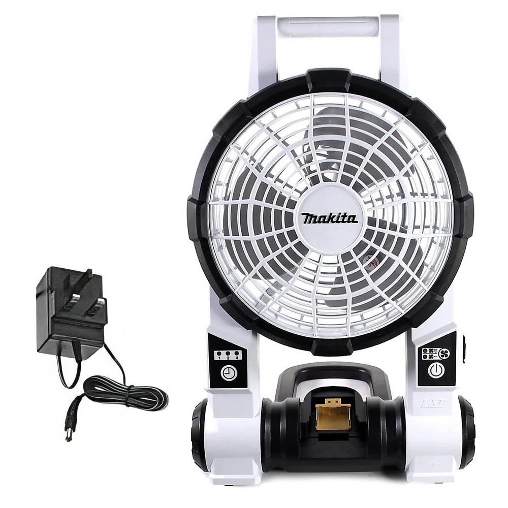 Makita DCF201ZW 14 - 18v LXT Cordless Portable Fan (White) - Body Only