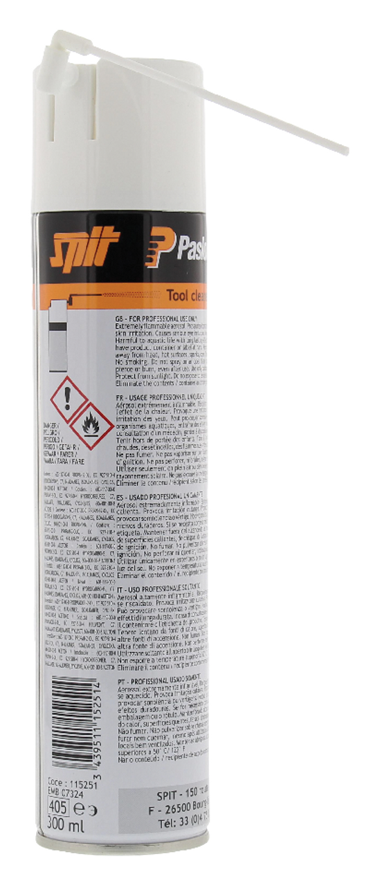 Pack of 3 x Paslode Impulse/Pulsa Cleaner 300ml - 115251