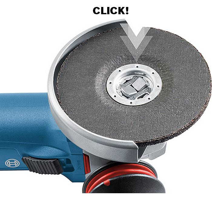 Bosch GWX18V10C 18V 125mm XLOCK Angle Grinder LBOXX Body Only