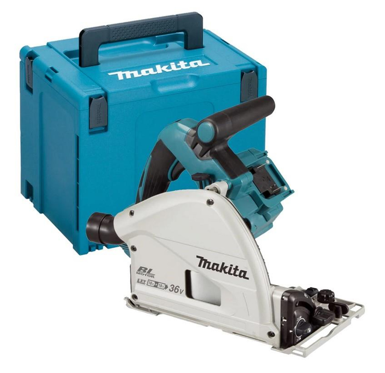 Makita DSP600ZJ Twin 18V Brushless Plunge Saw LXT - Body Only