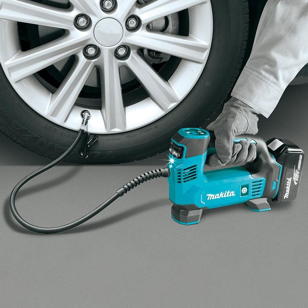 Makita DMP180Z 18V LXT Tyre Inflator Bare Unit Pump Car Bike Motorcycle Van