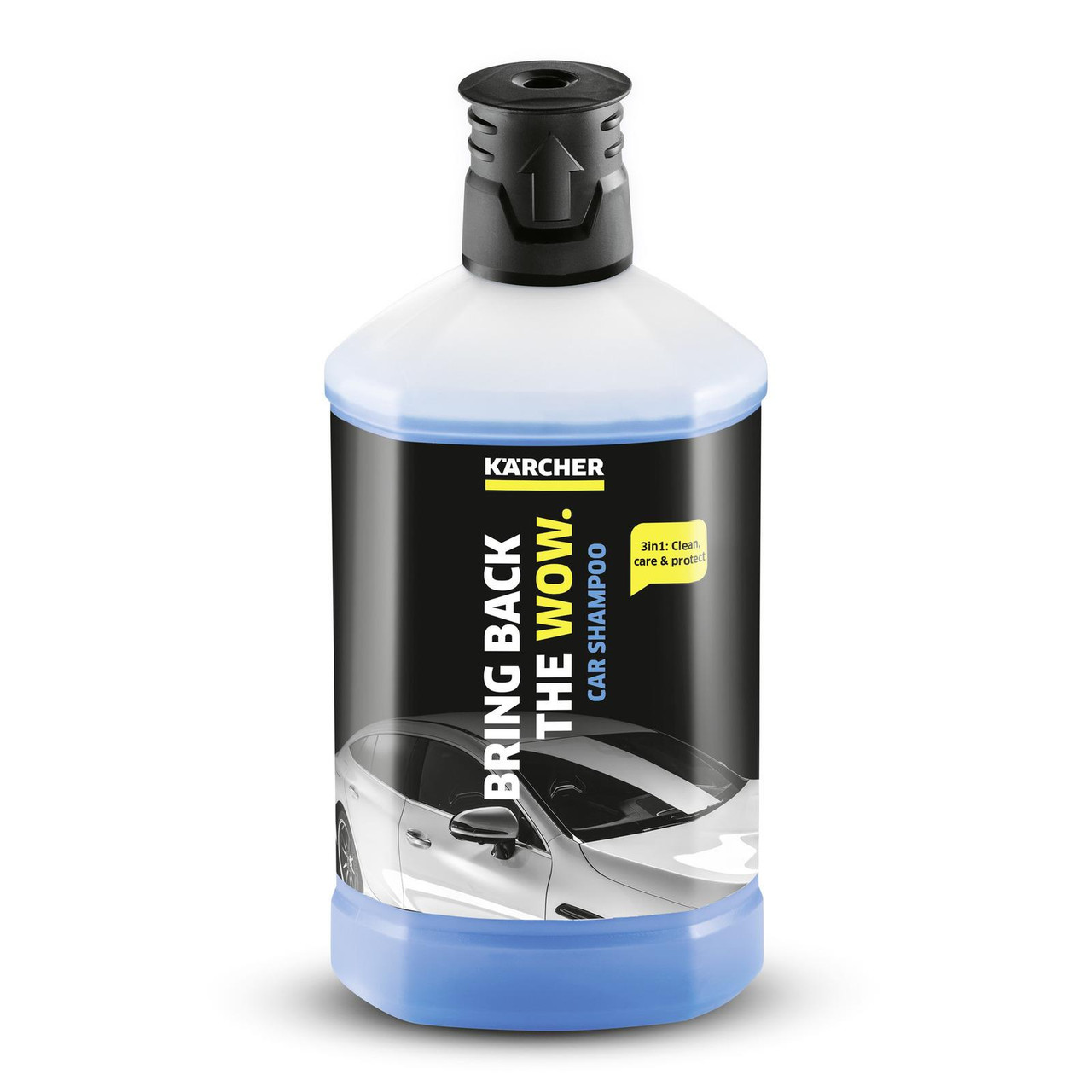 Karcher Snow Foam Bottle Pressure Washer Detergent Car Shampoo Plug Clean 3 In 1(1 litre)