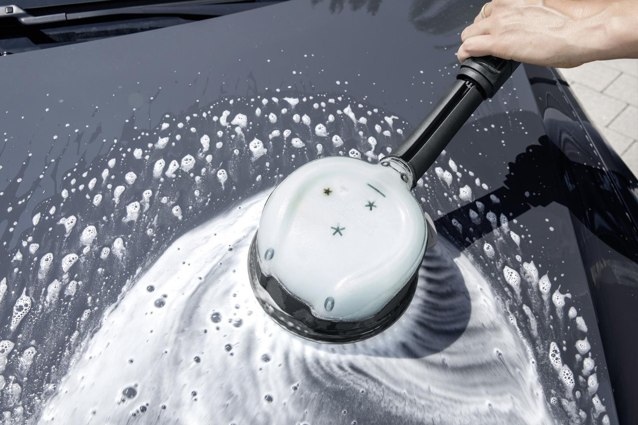 Karcher Snow Foam Bottle Pressure Washer Detergent Car Shampoo Plug Clean 3 In 1(1 litre)