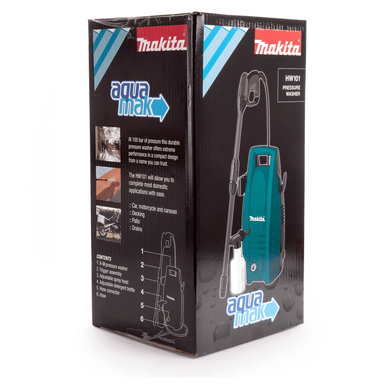Makita HW101 Pressure / Power Washer Car & Patio 100 Bar 240V