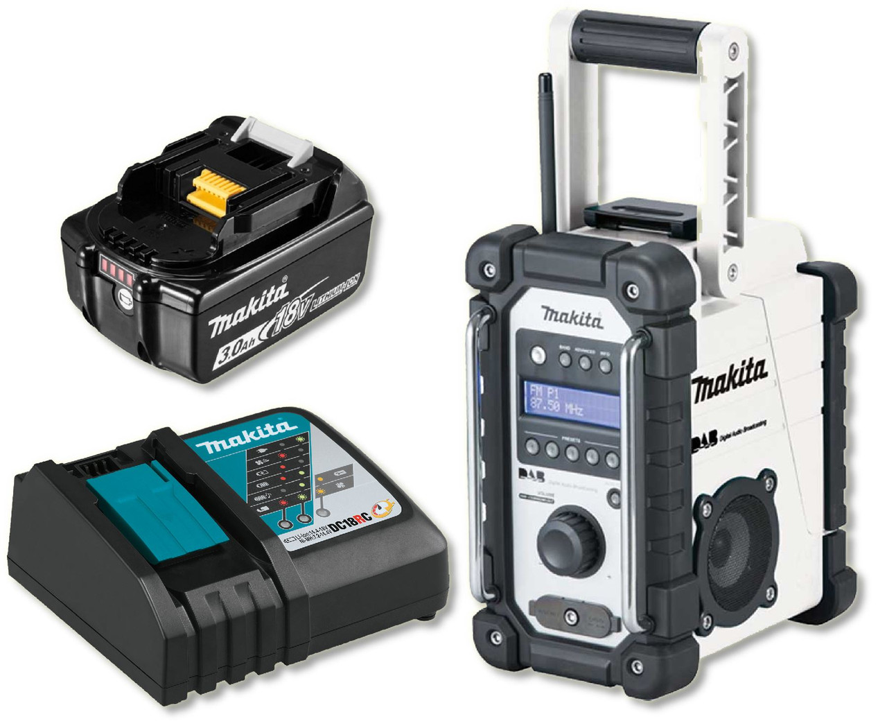 Makita Radio With Battery And Charger Hot Makita Radio And Battery