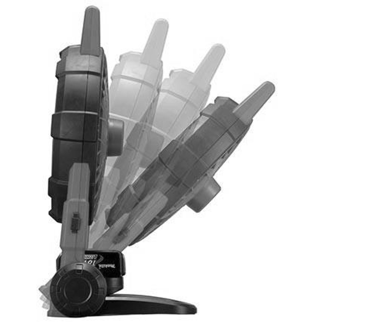 Makita DCF201ZW 14 - 18v LXT Cordless Portable Fan (White) with 5.0 Ah Battery and Charger