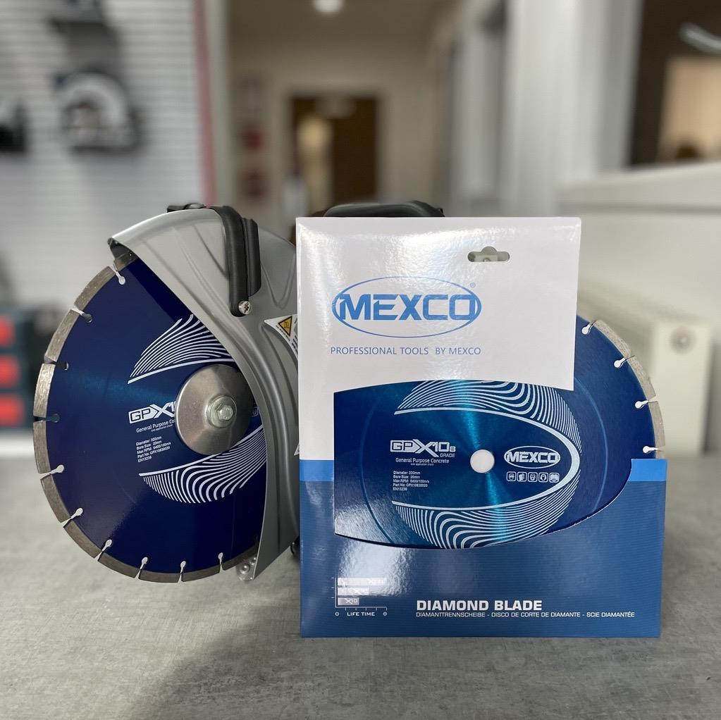 Mexco GPX10-8 300 x 20mm 8mm Segment General Purpose Concrete Diamond Blade