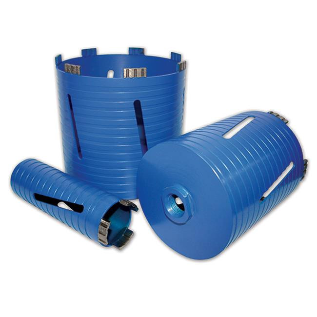 Mexco A11LC202 202MM XCEL Grade Dry Core Diamond Slotted Drill