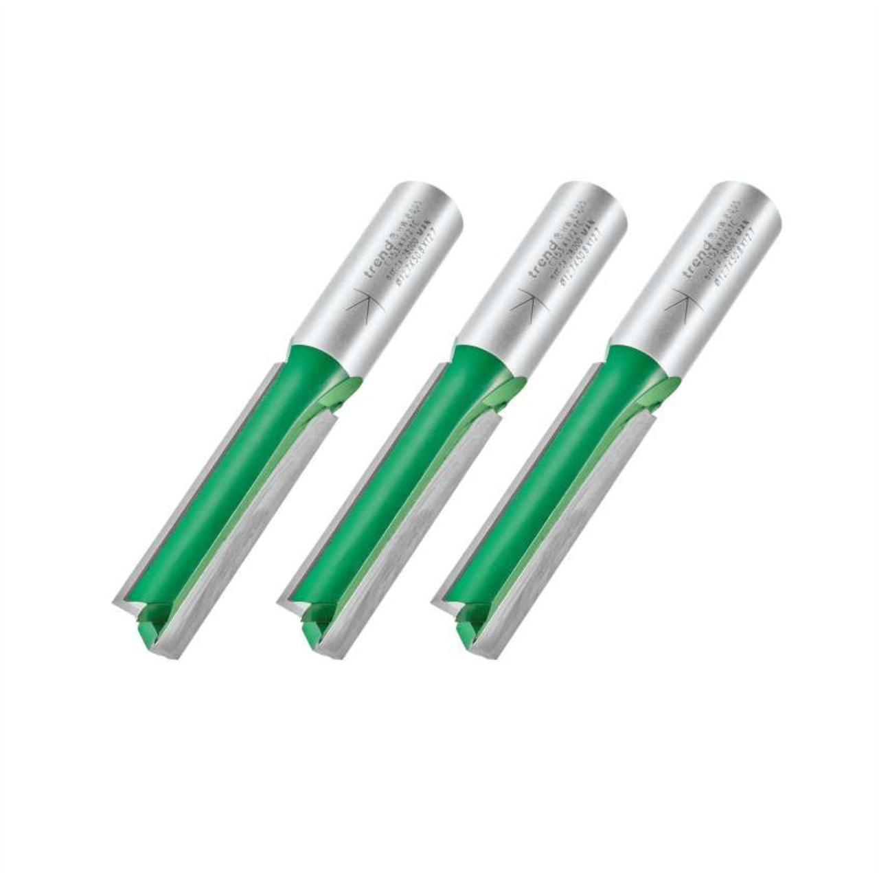 TREND 1/2" Worktop Router Cutter TCT C153 12.7 x 50mm 3 Pack C153/3X1/2TCT