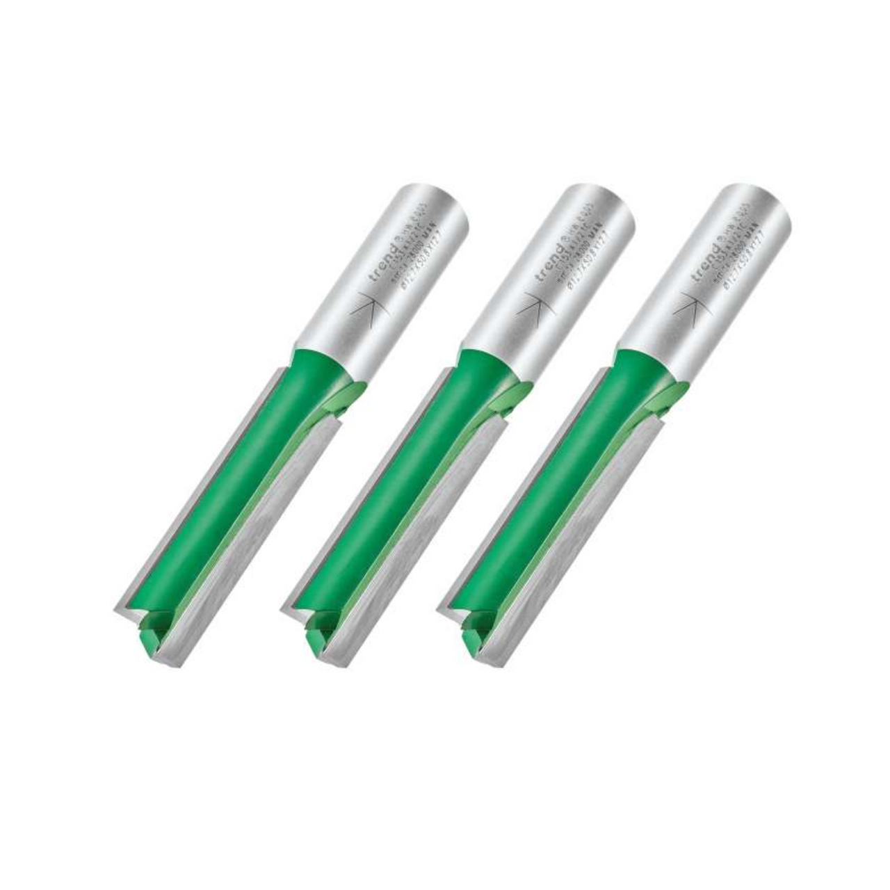 TREND 1/2" Worktop Router Cutter TCT C153 12.7 x 50mm 3 Pack C153/3X1/2TCT
